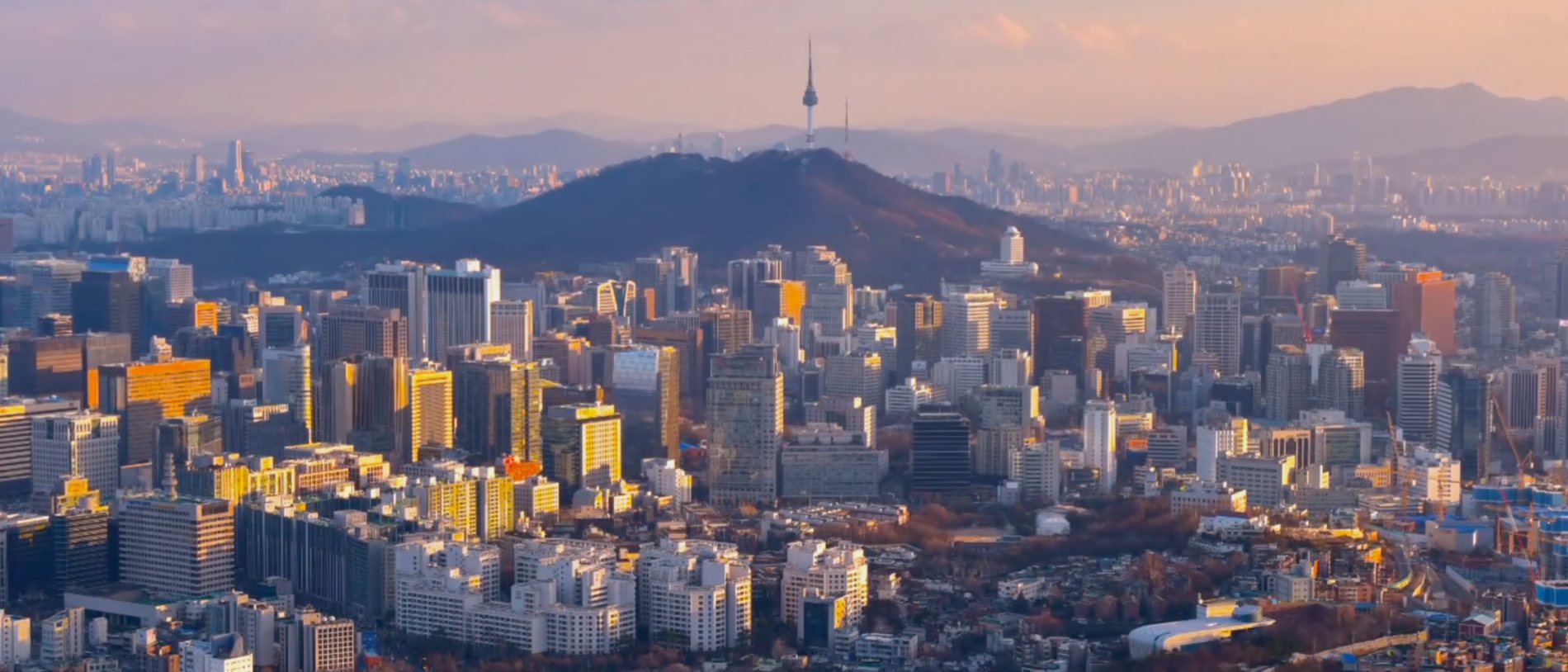 이른 아침 골프장 이동